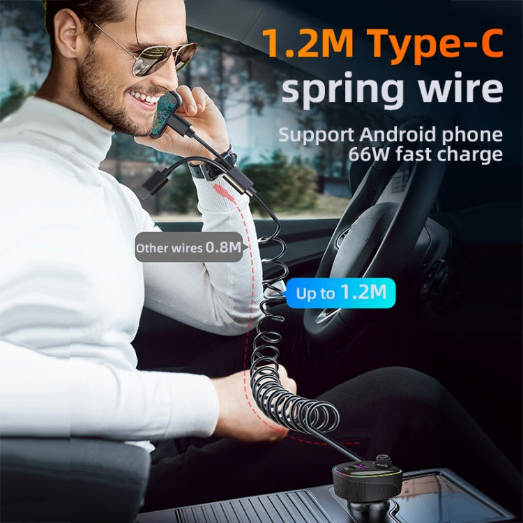 K11 Portable USB + Type-C PD Car Charger Phone Tablet Fast Charging Adapter by buy2fix