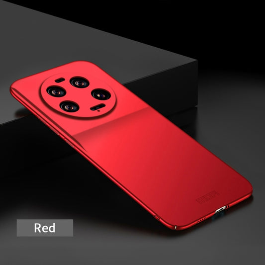 For Xiaomi 13 Ultra MOFI Micro-Frosted PC Ultra-thin Hard Phone Case(Red) by MOFI
