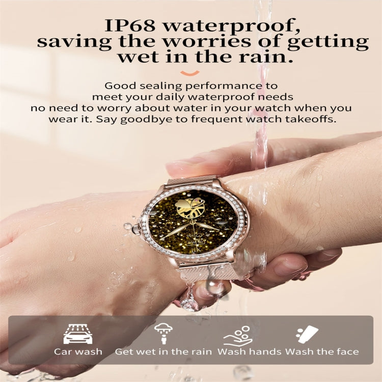 NX19 1.3 inch IP68 Waterproof Color Screen Smart Watch,Support Heart Rate / Blood Pressure / Blood Oxygen Monitoring(Silver) by buy2fix