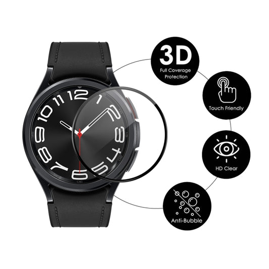 For Samsung Galaxy Watch6 Classic 43mm 2pcs ENKAY 3D Full Coverage Soft PC Edge PMMA HD Screen Film by ENKAY