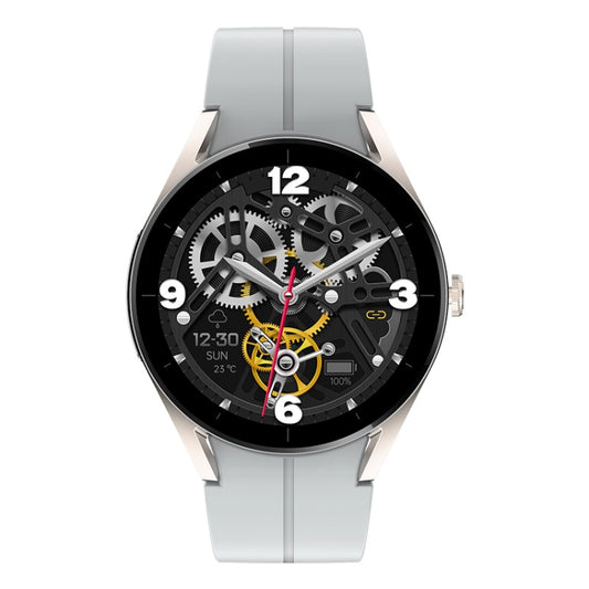 KS05 1.32 inch IP67 Waterproof Color Screen Smart Watch,Support Blood Oxygen / Blood Glucose / Blood Lipid Monitoring(Gold Gray) by buy2fix