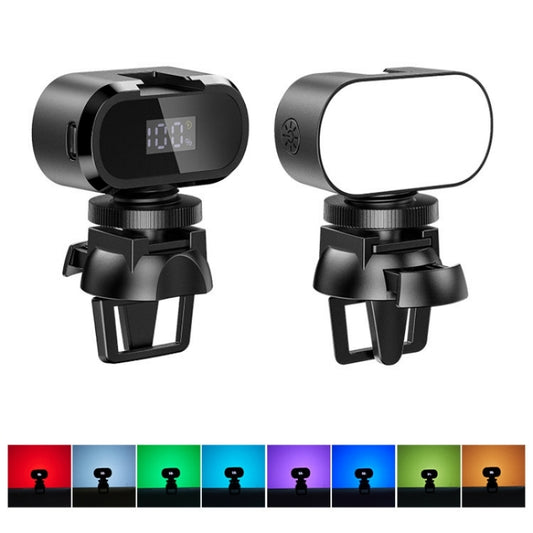 JMARY FM-16RGB Mini Portable Rechargeable RGB Video Conference Photography LED Fill Light by Jmary