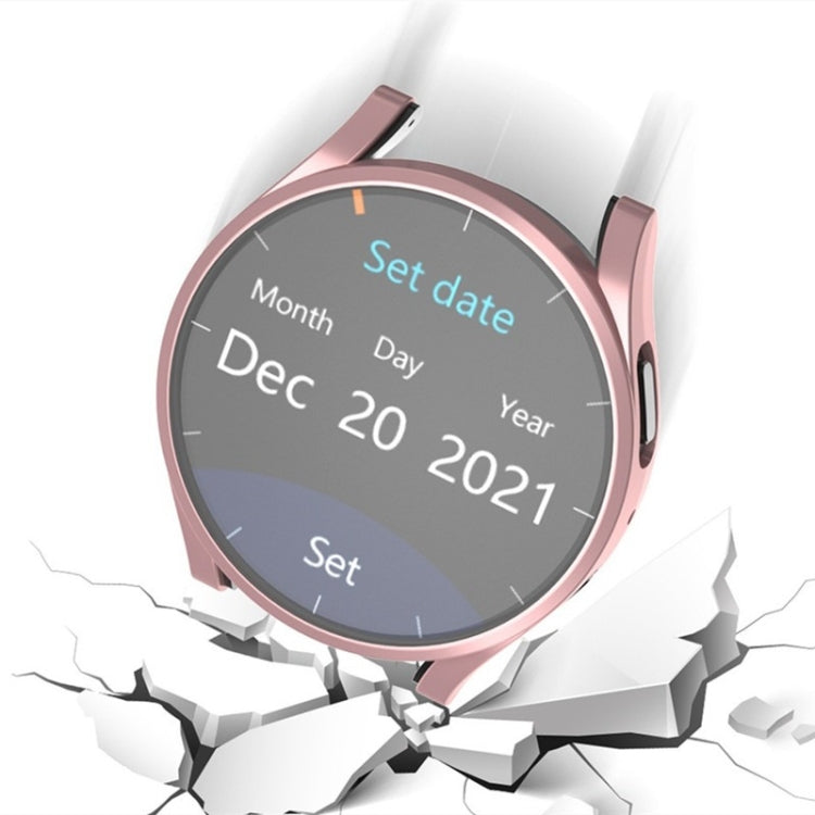 For Samsung Galaxy Watch 6 44mm Fully Enclosed TPU Watch Protective Case(Sliver) by buy2fix