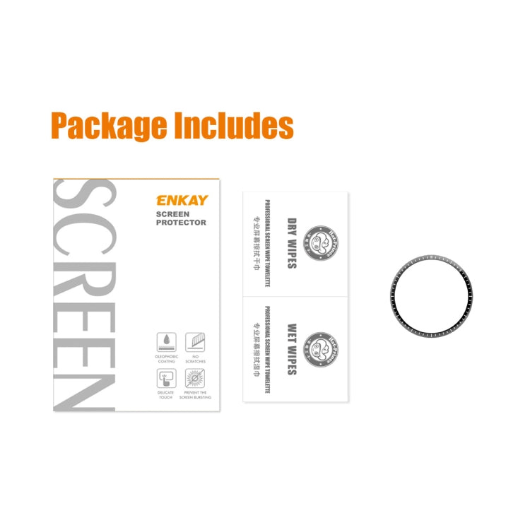 For Huawei Watch GT 4 46mm ENKAY 3D Full Coverage Soft PC Edge PMMA HD Screen Film by ENKAY