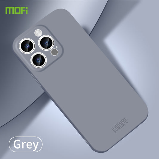 For iPhone 14 Pro Max MOFI Qin Series Skin Feel All-inclusive PC Phone Case(Gray) by MOFI