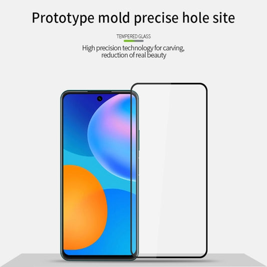 For Motorola Moto G14/G04/G04s MOFI 9H 2.5D Full Screen Tempered Glass Film(Black) by MOFI