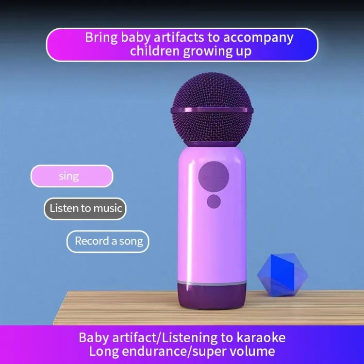 K1 Handheld Bluetooth Microphone Support Mobile Phone Connection(Blue) by buy2fix