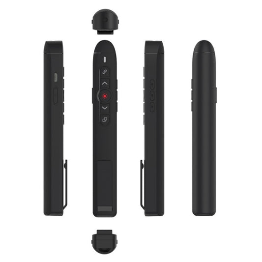 T5-H-A With Volume Control Laser Pointer 2.4G Wireless Presenter Remote Office Presentation by buy2fix