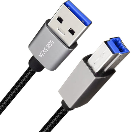 JUNSUNMAY USB 3.0 Male to USB 3.0 Male Cord Cable Compatible with Docking Station, Length:2m by JUNSUNMAY