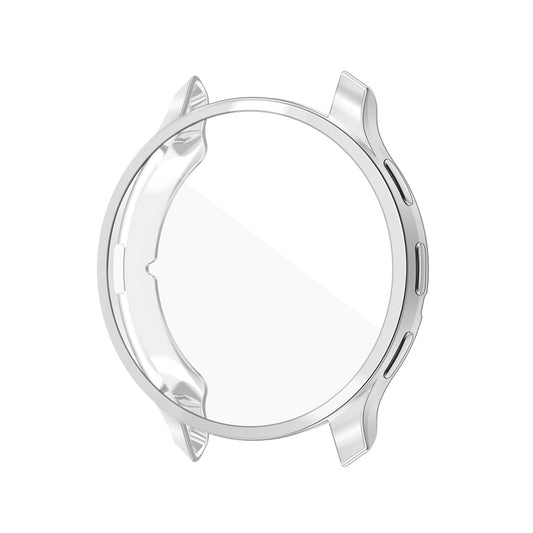 For Garmin Venu 3S ENKAY Hat-Prince Full Coverage Electroplated TPU Watch Case with Screen Protection(Silver) by ENKAY