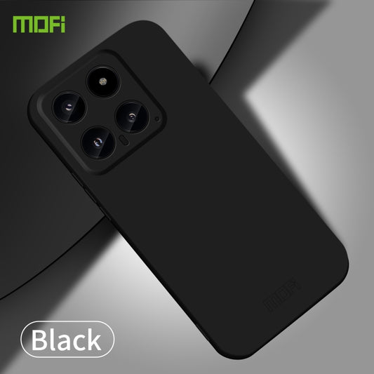 For Xiaomi 14 MOFI Qin Series Skin Feel All-inclusive PC Phone Case(Black) by MOFI