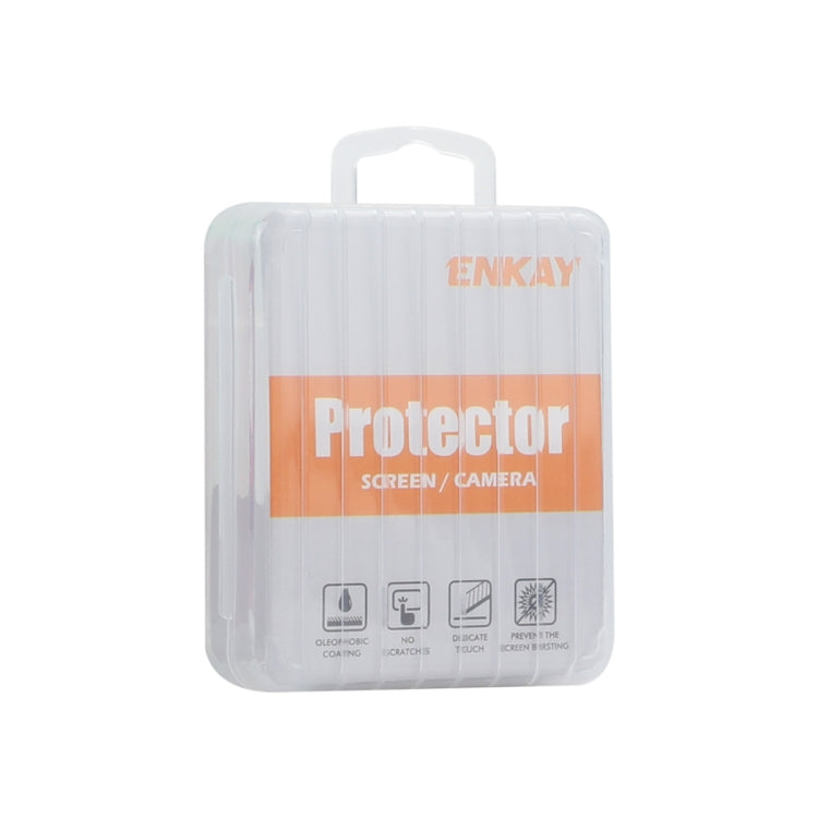 For iPhone 14 Pro / 14 Pro Max ENKAY AR Anti-reflection Individual Diamond Ring Camera Lens Glass Full Film(Colorful) by ENKAY