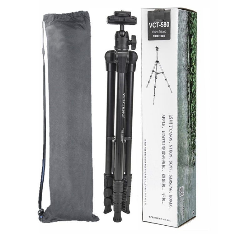 YUNTENG VCT-580 DSLR Camera Telescopic Tripod Mount with 1 / 4 Screw by YUNTENG