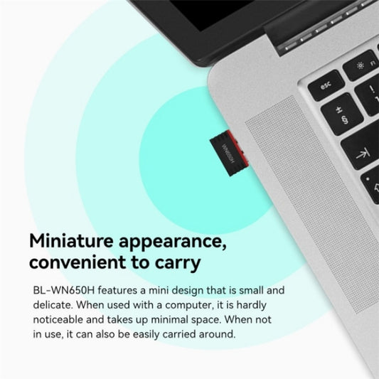 LB-LINK WN650H Portable USB WiFi Receiver Dual Band 650M Wireless Network Card by LB-LINK