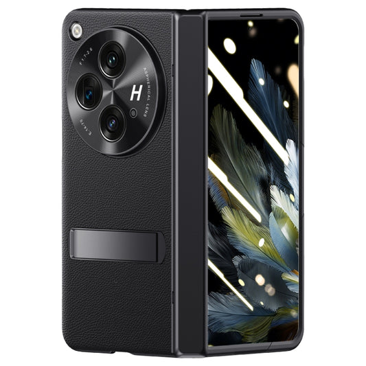 For OPPO Find N3 Pioneer Skin-Feel Case-film Integral Hinge Shockproof Phone Case(Green) by buy2fix