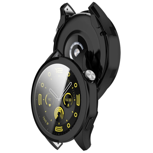 For Huawei Watch GT4 46mm Full Coverage TPU Electroplated Watch Protective Case(Black) by buy2fix