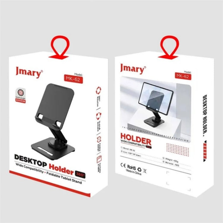 JMARY MK62 360-Degree Rotating Foldable Desktop Phone Tablet Holder by Jmary