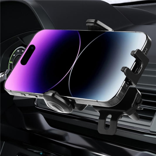 360 Degree Rotation Mobile Phone Holder Bracket Car Air Outlet Clip Mount by buy2fix