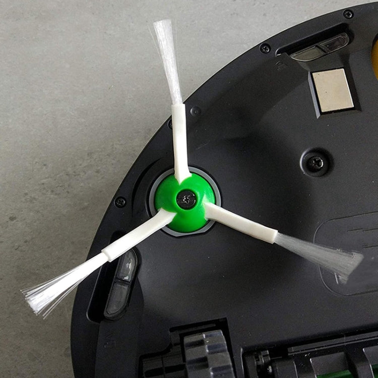 JUNSUNMAY 6pcs/Pack For iRobot I&E&J Series Sweeper Triangle Side Brush Replacement by JUNSUNMAY