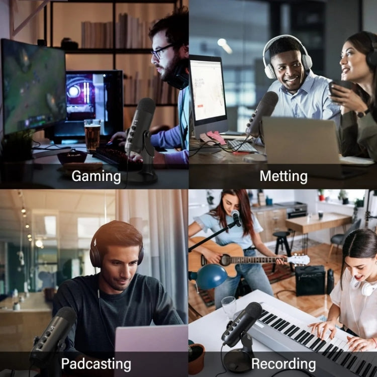 JMARY MC-PW8 USB Desktop Condenser Microphone by Jmary