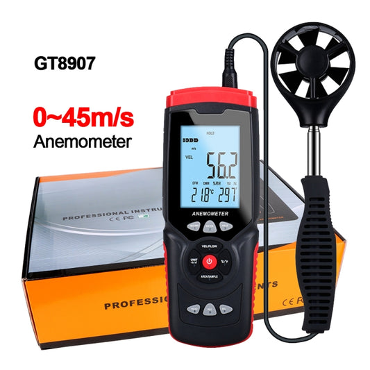 GT8907 Digital Anemometer by buy2fix