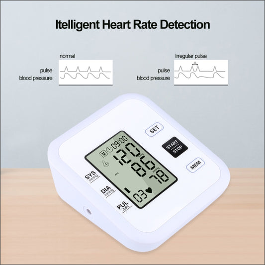 RZ205 Blood Pressures Automatic Digital Upper Arm Heart Beat Rate Pulse Monitor Meter Tonometer Equipment Sphygmomanometer by buy2fix