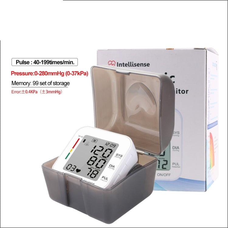 RZ204 Automatic Digital Wrist Cuff Blood Pressure Monitor Heart Beat LCD Digital Wrist Watch by buy2fix