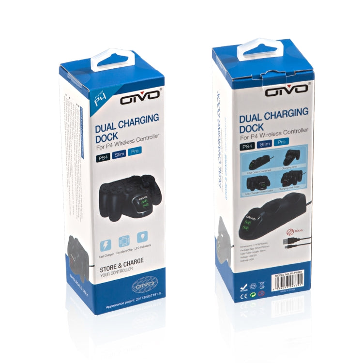OIVO IV-P4889 Dual Charging Dock for PS4 Wireless Controller by buy2fix