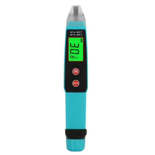 JHL-18A Digital Non-Contact Thermometer AC Voltage Detector Infrared Thermometer Voltage Pen Type Handheld Induction Voltage Tester by buy2fix