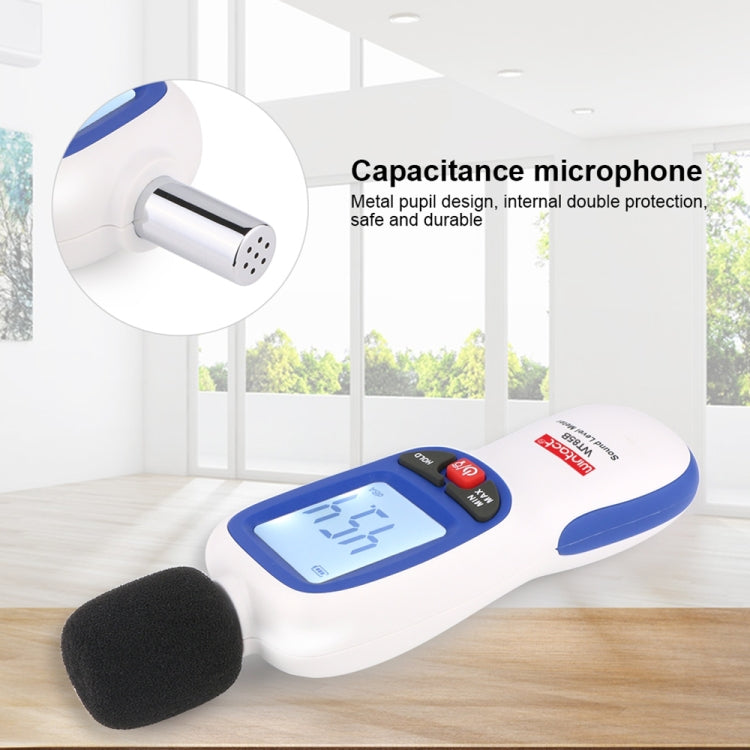 Wintact WT85B Sound Level Meter Digital Decibel Meter Digital Noise Meter Environmental Noise Tester by Wintact