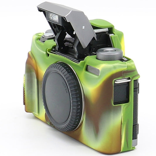 Richwell Soft Silicone TPU Skin Body Rubber Camera Case Bag Full Cover for Fujifilm Fuji X-T100 Digital Camera(Black) by Richwell