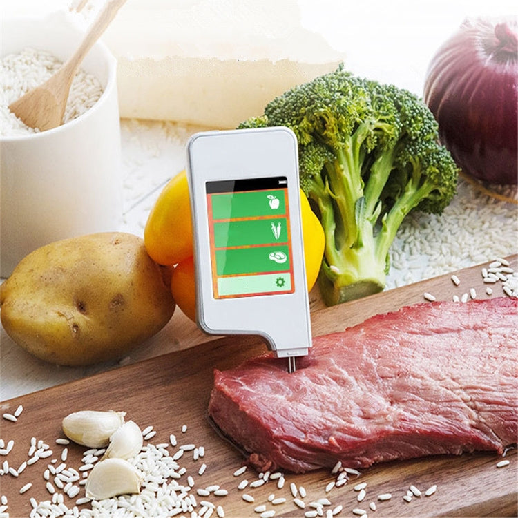 Vegetable And Fruit Meat Nitrate Residue Food Environmental Safety Tester(White) by buy2fix