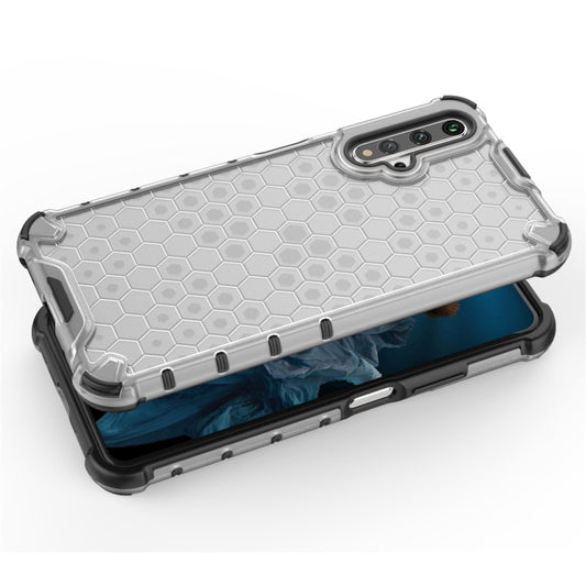 For Huawei Nova 5T Shockproof Honeycomb PC + TPU Case(Blue) by buy2fix