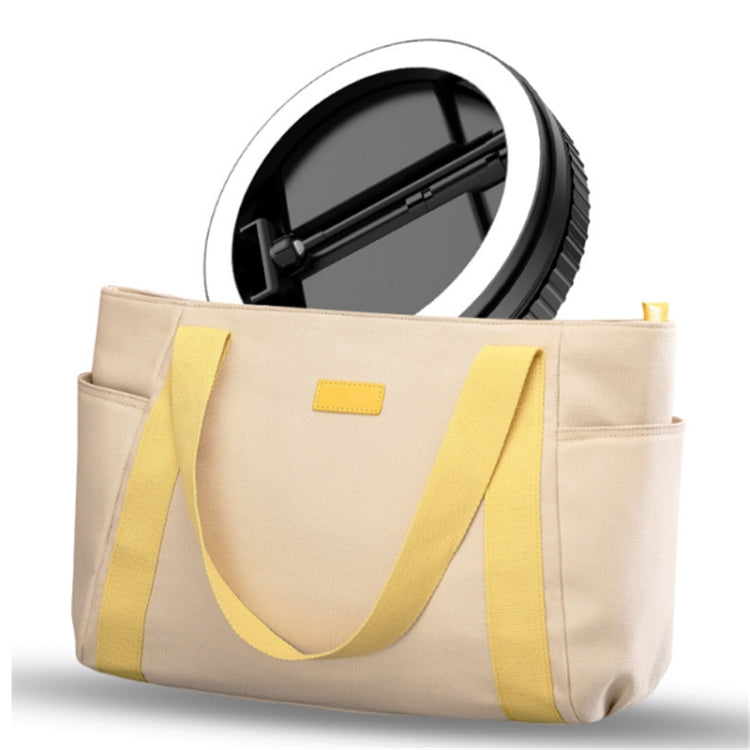 Portable Collapsible Studio-Level Professional Fill Light Mobile Phone Bracket LED Ring Light(Black) by buy2fix