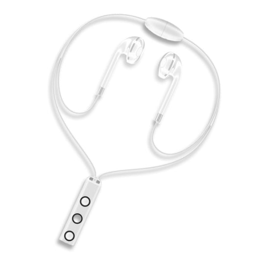 BT313 Magnetic Earbuds Sport Wireless Headphone Handsfree bluetooth HD Stereo Bass Headsets with Mic(White) by buy2fix