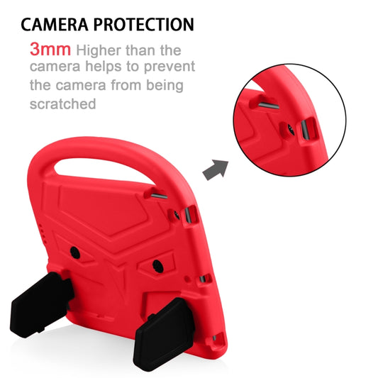 For Galaxy Tab A 8.0 (2019)T290 / T295 Sparrow Style Flat Anti Falling Protective Shell with Bracket(Red) by buy2fix