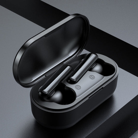 T10 Mini Touch Control Hifi TWS Wireless Bluetooth Earphones With Mic & Charger Box(Black) by buy2fix