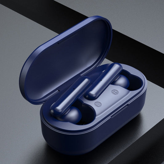 T10 Mini Touch Control Hifi TWS Wireless Bluetooth Earphones With Mic & Charger Box(Blue) by buy2fix