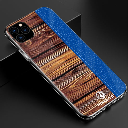 For iPhone 11 Pro For iPhone 11 Pro PINWUYO Pindun Series Slim 3D Call Flashing PC All-inclusive Waterproof Shockproof Protection Case(Blue) by PINWUYO