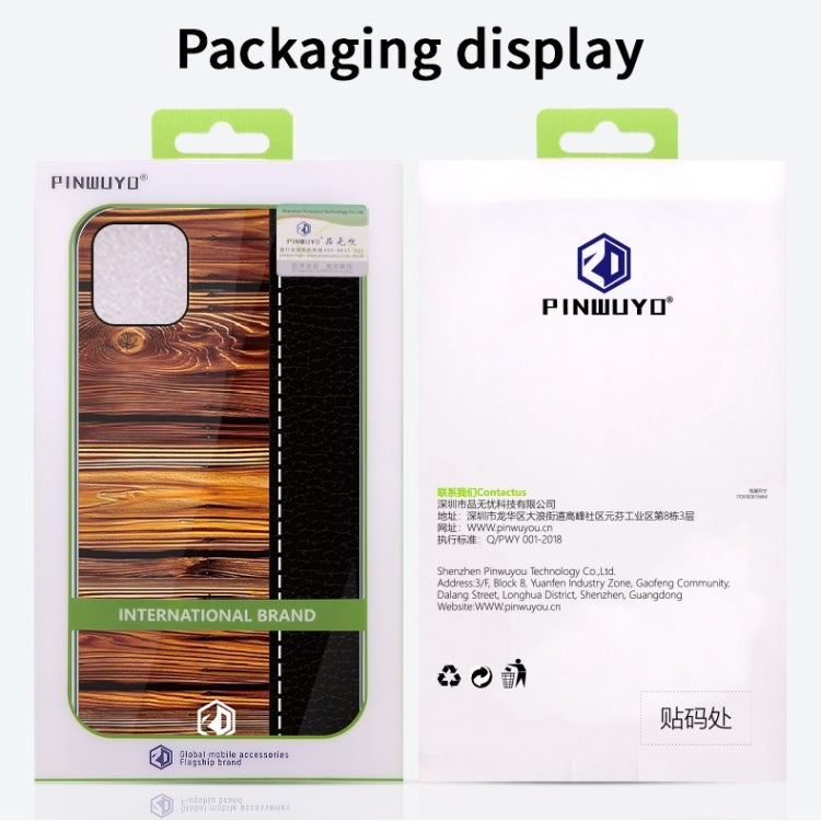 For iPhone 11 Pro Max For iPhone 11 Pro Max PINWUYO Pindun Series Slim 3D Call Flashing PC All-inclusive Waterproof Shockproof Protection Case(Blue) by PINWUYO