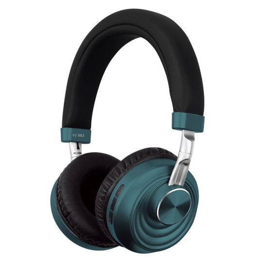 VJ083 Folding Wireless Headset Bluetooth Competitive Game Music Sports Plug Cartoon Wireless Headset(Green) by buy2fix