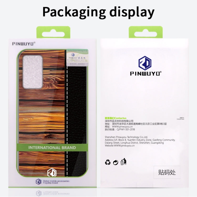 For Huawei P40 Pro PINWUYO Pindun Series Slim 3D Flashing All-inclusive PC Case(Blue) by PINWUYO