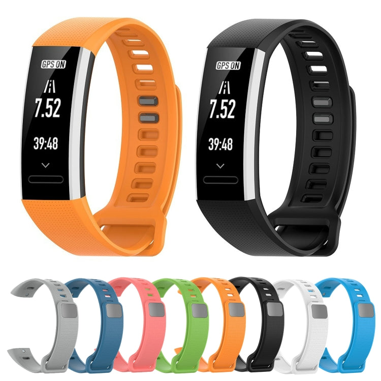 For Huawei Band 2 Pro / Band 2 / ERS-B19 / ERS-B29 Sports Bracelet Silicone Watch Band(Green) by buy2fix