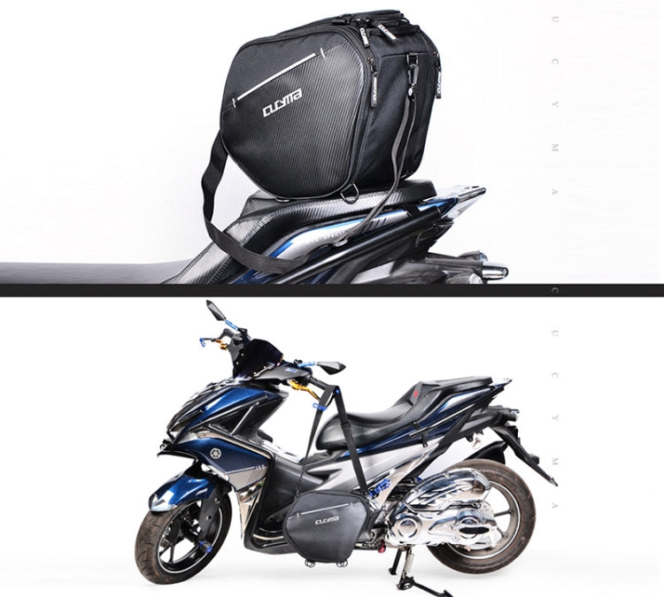 Motorcycle Bags for Yamaha NVX155 NVX 155 AEROX 2018 Tank Bag Waterproof Store Content Bag Travelling Scooter Tunnel Bag(Black) by CUCYMA