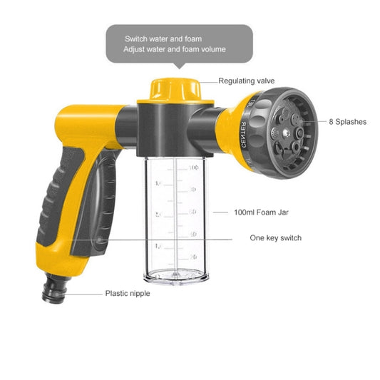 Professional Multifunction Auto Foam Car Washer 3 Grade High Pressure Water Nozzle by buy2fix