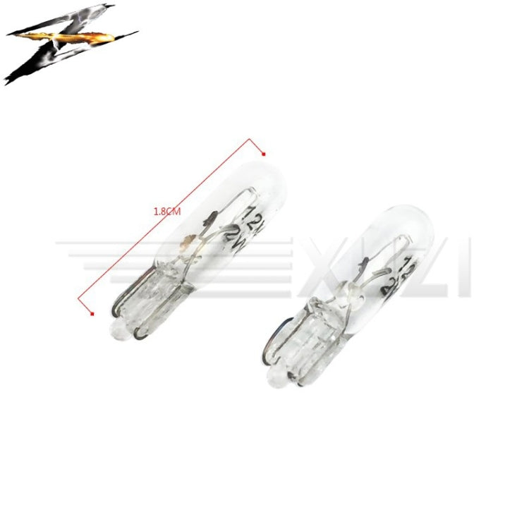 10 pcs T5 Car Instrument Meter Light Meter Replacement Lamp Amber 1.2W 12 V Lamps by buy2fix