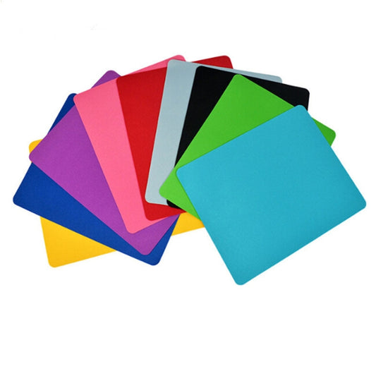 10 PCS Optical Solid Color Office Computer Anti-Slip Wrist Rests Mouse Pad(Yellow) by buy2fix