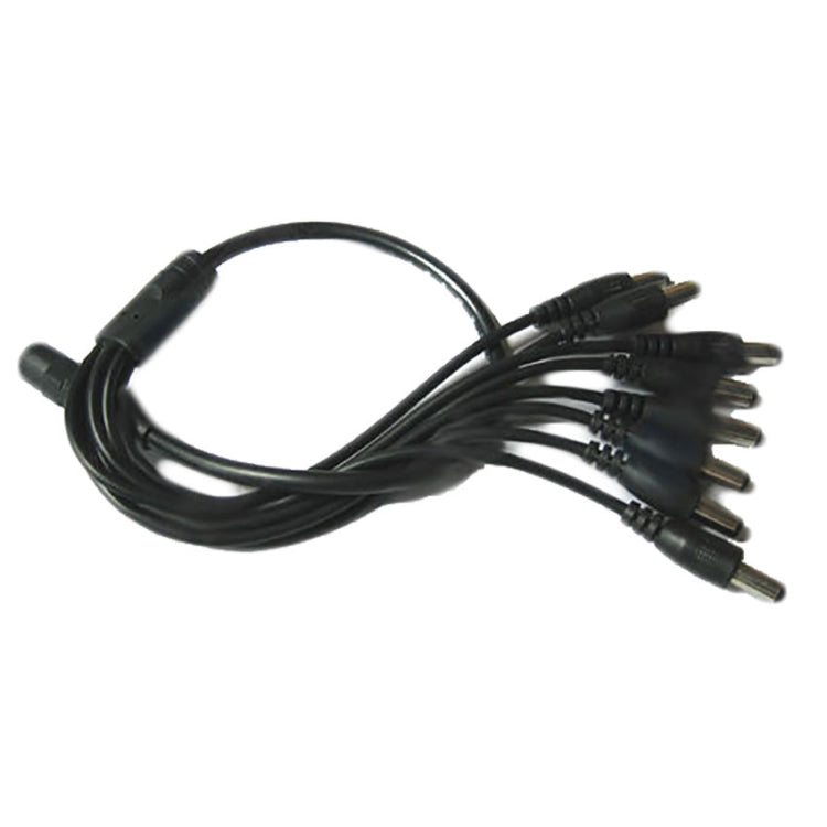 Power Supply Cable DC 1 to 8 Power Splitter Adapter Cable for Security CCTV Camera by buy2fix
