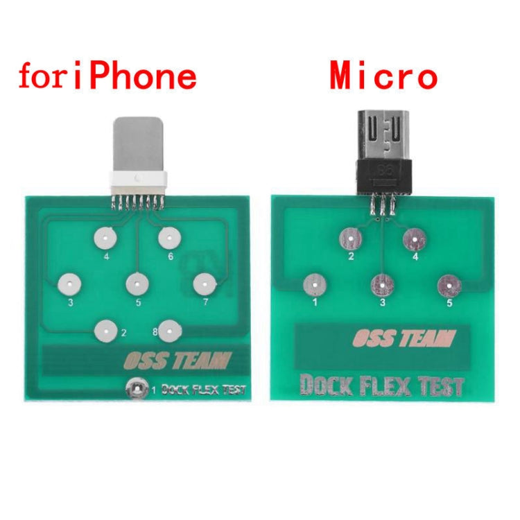 2 PCS Free Disassembly Detection Tail Plug Test Board For Android by buy2fix