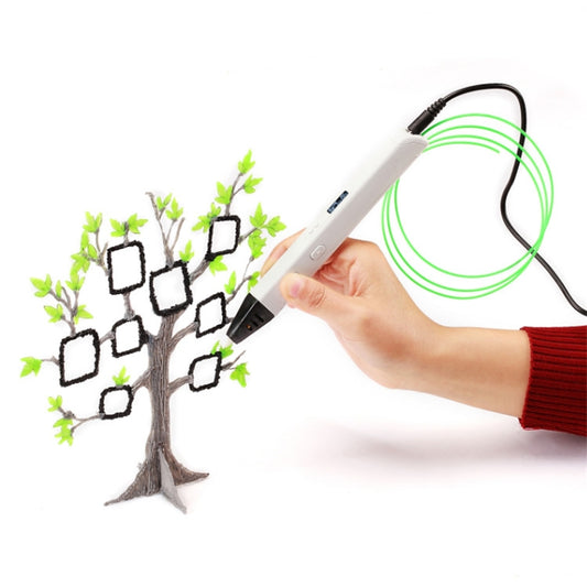 RP800A Childrens Educational Toys 3D Printing Pen, Plug Type:EU Plug(White) by buy2fix